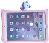 Trolsk Kids Case hihnalla - Sp Pink Unicorn (iPad mini 7/6)