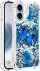 Trolsk Liquid Glitter Case - Butterfly (iPhone 16 Plus)