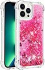 Trolsk Liquid Glitter Case - Hearts (iPhone 15 Pro)