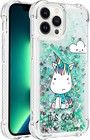 Trolsk Liquid Glitter -kotelo - Se on iPhone 13 Pro)