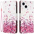 Trolsk Pink Hearts -lompakko (iPhone 14 Plus)