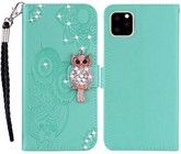 Trolsk Rhinestone Owl -lompakko (iPhone 14 Plus)