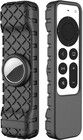 Trolsk Rhombus -kotelo, jossa AirTag Fit (Siri Remote gen 3)