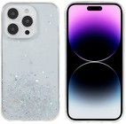 Trolsk Suojakuori Nestem�inen Glitter - T�htitaivas (iPhone 14 Pro Max)