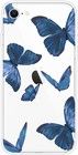 Trolsk TPU -kotelo - siniset perhoset (iPhone SE3/SE2/8/7)