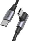 Ugreen 90 kulmassa USB-C-USB-C-kaapeli 100 W - 1 meter