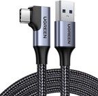 Ugreen 90� kaksikulmainen USB-A-USB-C-kaapeli 3A - 2 metri�