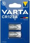 Varta CR123A litiumparisto 2 kpl