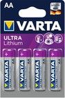 Varta Ultra Lithium AA / LR6 - 4 kpl