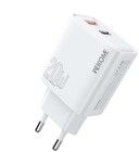 Wekome Sein�laturi 20W USB-C ja USB-A PD