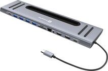 XtremeMac USB-C Docking Hub Station - 12 porttia