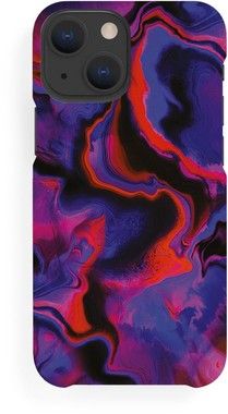 A Good Company - Purple Red Marble (iPhone 13 mini)