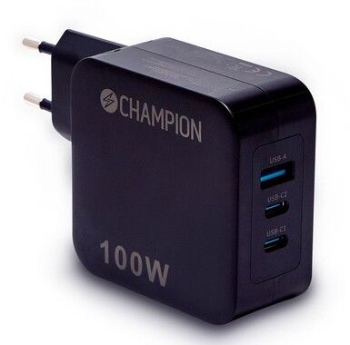 Champion 100W Vggladdare med Power Delivery