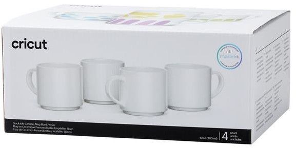 CricutCeramic Stackable MugBlank (295ml)