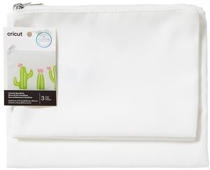 Cricut Cosmetic Bags Blank 3-pack