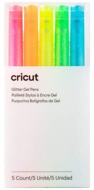 Cricut Glitter Gel Pens 0,8mm 5-pack