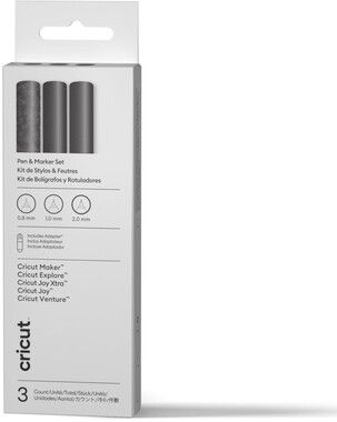 Cricut Multi Pen Set Black 3-pack
