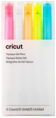 Cricut Opaque Gel Pens 1.0mm 5-pack