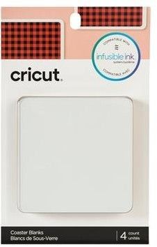 Cricut Square Coasters Blank 4-pack