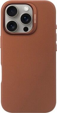 Decoded Leather Back Cover MagSafe (iPhone 16 Pro)
