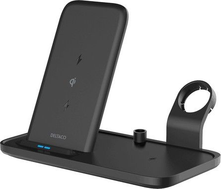 Deltaco 2-in-1 Wireless Charger