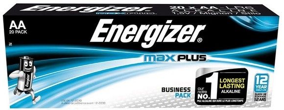 Energizer Max Plus AA 20-pack