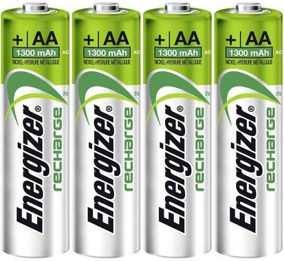 Energizer Recharge AA-batterier 4-pack