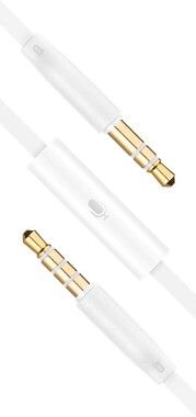 Fixed AUX-kabel med Mikrofon