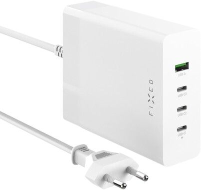 Fixed GaN Desktop Charger 200W 3xUSB-C/USB-A