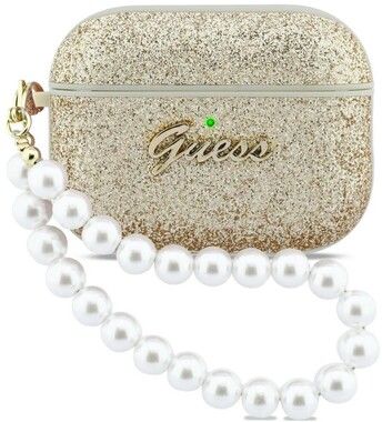 Guess Glitter Pearl Strap Case (AirPods Pro 3) 