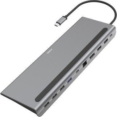 Hama USB-C Dockningsstation 10 Portar