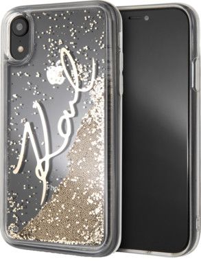 Karl Lagerfeld Signature Liquid Glitter (iPhone Xr)