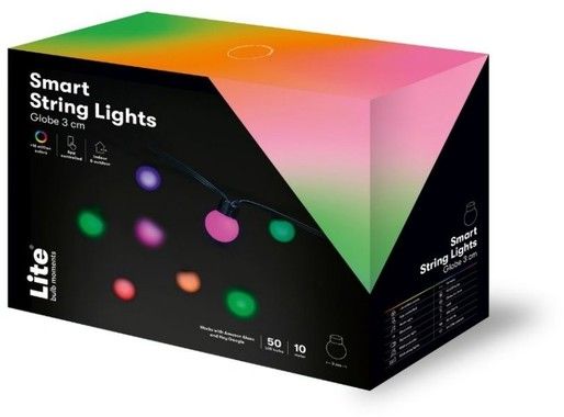 Lite Bulb Moments Smart Light Chain - Globe