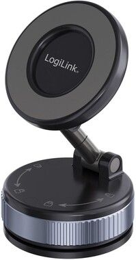 LogiLink Magnetisk Mobilh�llare med Vakuumf�ste