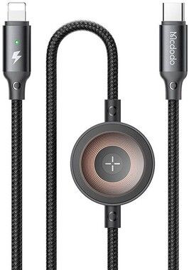 Mcdodo CA-5680 2-in-1 36W USB-C to Lightning Cable + Apple Watch Charger