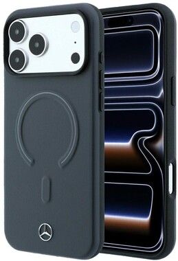 Mercedes Leather 3D MagSafe Case (iPhone 17 Pro/18 Pro)