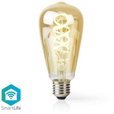 Nedis SmartLife Wi-Fi Smart LED Vintage Bulb E27 4
