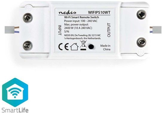 Nedis SmartLife Wifi Terminal block Switch