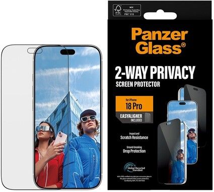 PanzerGlass Privacy Screen Protector 2-way (iPhone 18 Pro)