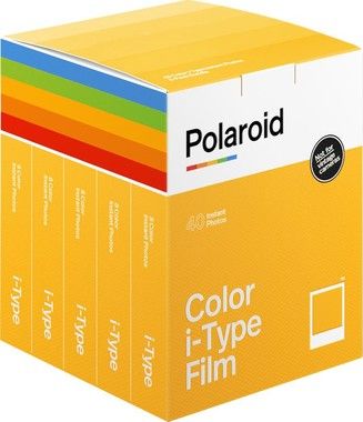 Polaroid Color Film For i-Type (5-pack)