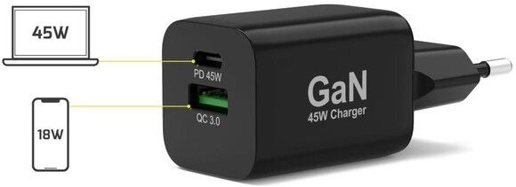 Port Designs 45W GaN Wall Charger