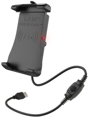 RAM Mount Quick-Grip Waterproof Wireless Charging Holder (iPhone)