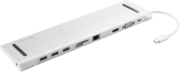 Sandberg USB-C 10-in-1 Docking Station