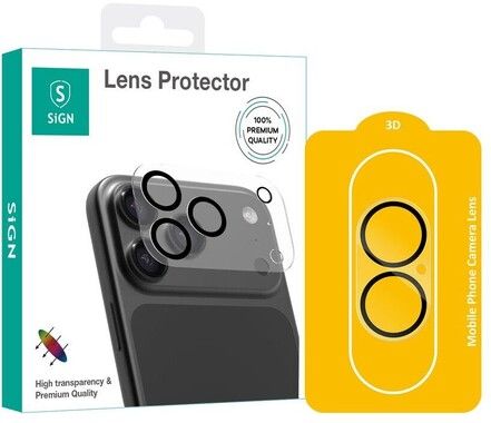 SiGN Lens Protector Tempered Glass (iPhone 17 Pro)