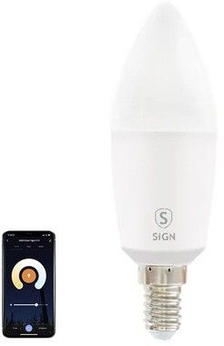 SiGN Smart Dimmable LED Bulb 5W E14 