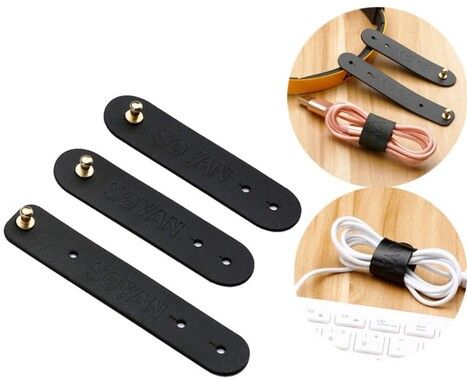 Soyan Cable Organizer - 3-pack