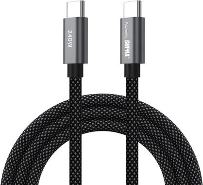 Supra PowerLink High Speed USB-C Cable 240W