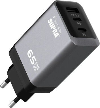Supra PowerPilot GaN Fast Charger 65W
