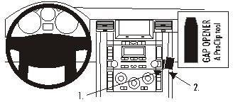 Trasig frpackning: Brodit ProClip 853666