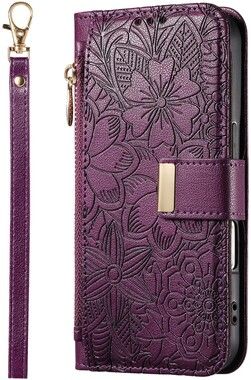 Trolsk Blommigt Pl�nboksfodral (iPhone 16 Plus)